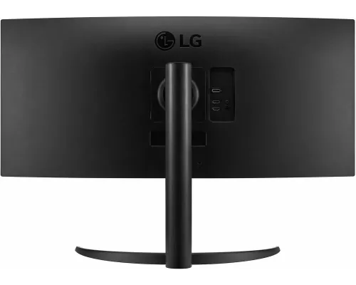 Монитор 34" LG 34WP65C-B VA 3440x1440, 160 Гц, 5 мс, 21:9, 300 кд/м2, 2хHDMI, 1хDP, выход на наушники, изогнутый, черный