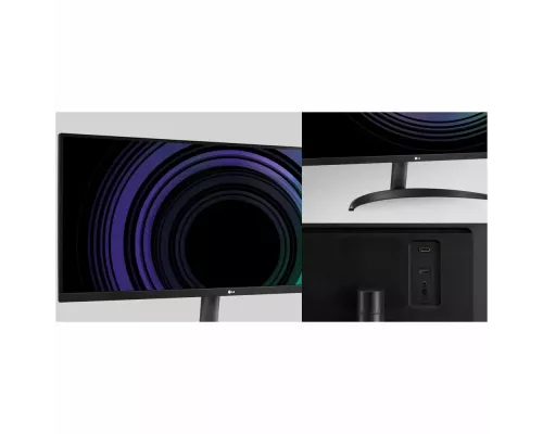 Монитор 34" LG UltraWide 34WQ500-B, 2560x1080, IPS, 100Гц, 1хHDMI, 1хDP, черный