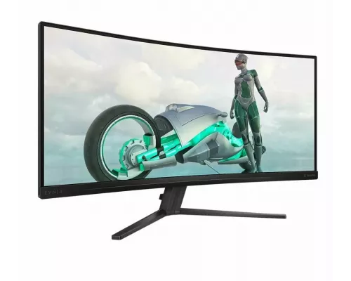 Монитор 34" Philips 34M2C3500L VA 3440x1440, 180 Гц, 1 мс, 21:9, 300 кд/м², 2xHDMI, 1xDP, 1x3.5 мм, изогнутый R1500, черный