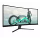 Монитор 34" Philips 34M2C3500L VA 3440x1440, 180 Гц, 1 мс, 21:9, 300 кд/м², 2xHDMI, 1xDP, 1x3.5 мм, изогнутый R1500, черный