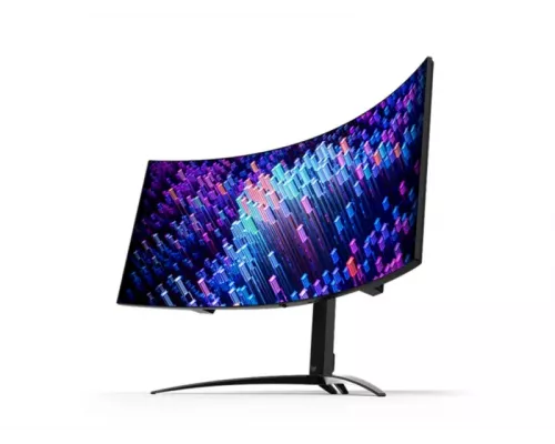 Монитор 38.5" Acer X39bmiiphuzx OLED 3440x1440, 240 Гц, 0.03 мс, 21:9, 1300 кд/м2, 2xHDMI, 1хDP, 2хUSB-C, 1x3.5 мм, черный (UM.TXXEE.001)