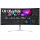 Монитор 39.7" LG 40WP95C-W NANO IPS 5120x2160, 72 Гц, 5 мс, 21:9, 300 кд/м2, 2хHDMI, 1хDP, выход на наушники, USB-C, изогнутый, черный/серебристый