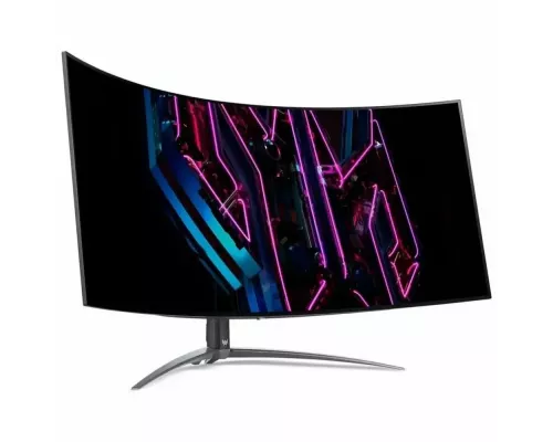 Монитор 44.5" Acer Predator X45bmiiphuzx OLED 3440x1440, 240 Гц, 0.3 мс, 21:9, 1000 кд/м2, 1xDP, 2xHDMI, 1xUSB Type-C, изогнутый, черный (UM.MXXEE.00)