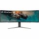 Монитор 49" LG UltraGear 49GR85DC-B VA 5120x1440, 240 Гц, 1 мс, 32:9, 450 кд/м2, 2xHDMI, 1xDP, изогнутый, черный