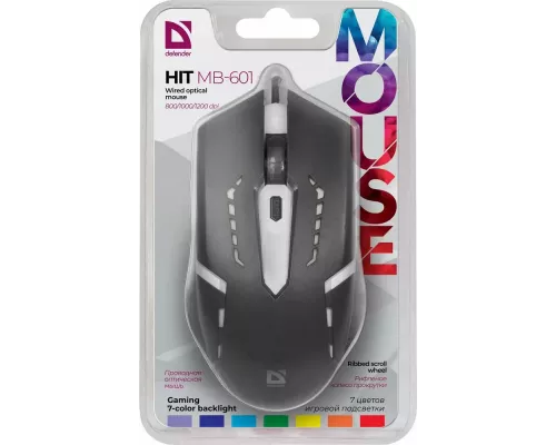 Мышь DEFENDER HIT MB-601