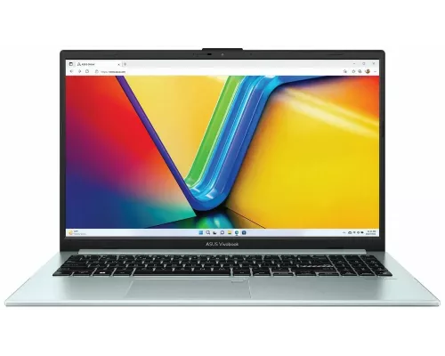 Ноутбук Asus 15.6" OLED FHD E1504FA-L1528 Ryzen 5 7520U 16Gb 512Gb SSD VGA int noOS Green Grey