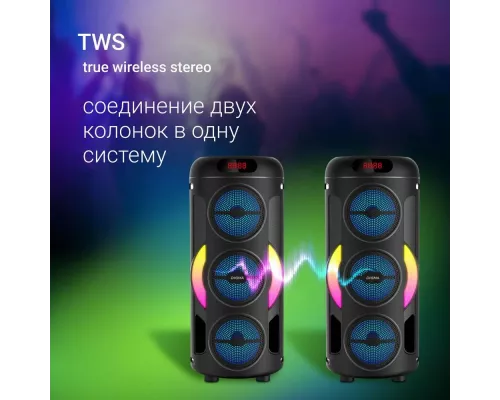 Портативная колонка Digma D-MC1721 черный