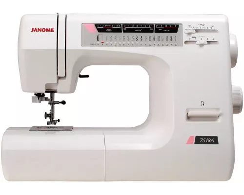 Швейная машина JANOME 7518 A белый