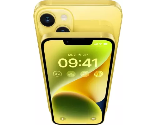 Смартфон Apple iPhone 14 512GB Yellow (Réunion)