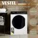 Стиральная машина VESTEL WD10140D2TW белый/черный