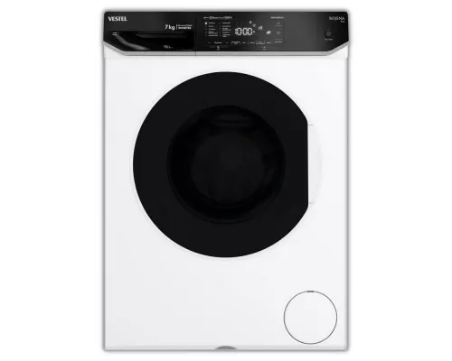 Стиральная машина VESTEL WMG7120WT2TSI белый/черный