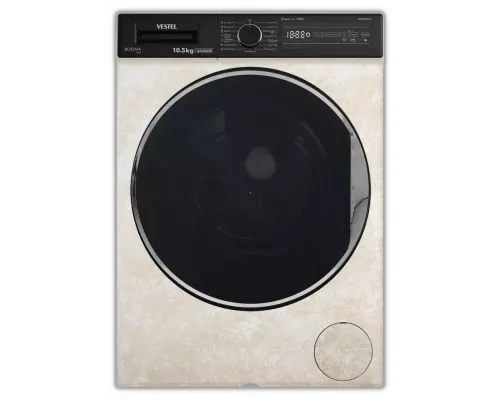 Стиральная машина VESTEL WMS10120T2TG бежевый мрамор