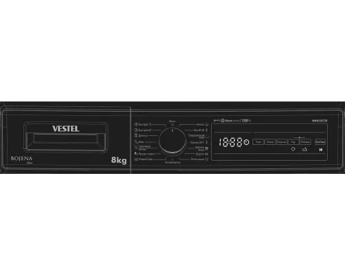 Стиральная машина VESTEL WMS8120T2TB черный