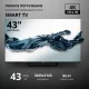 Телевизор HOLLEBERG HGTV-LED43UHDS102T2