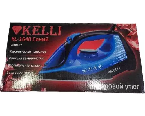 Утюг KELLI KL-1648 синий