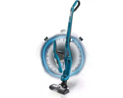 Вертикальный пылесос Tefal TY6751WO голубой/черный