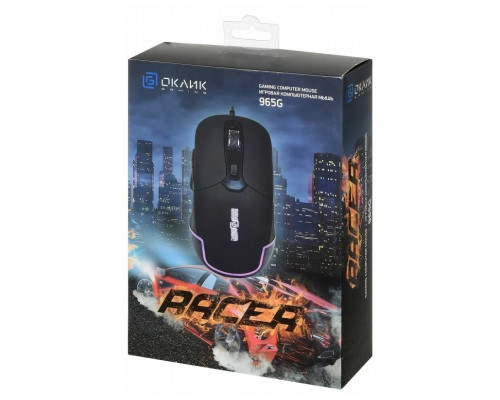 Мышь OKLICK 965G RACER черный Мышь OKLICK 965G RACER черный