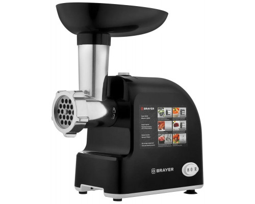 Мясорубка BRAYER BR1603BK черный