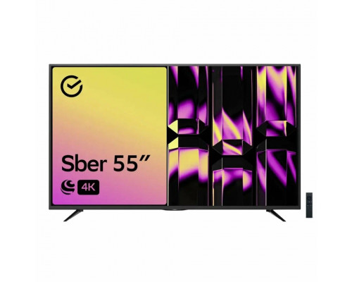 Телевизор Sber SDX 55U4127 черный Телевизор Sber SDX 55U4127 черный
