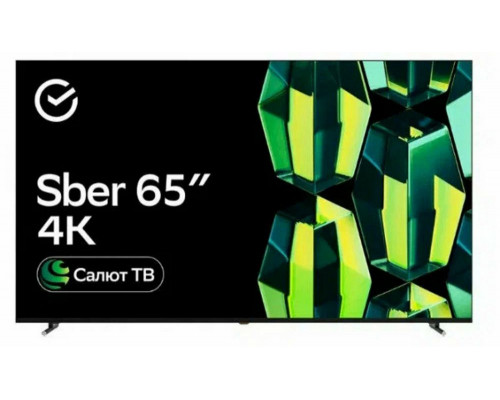 Телевизор Sber SDX 65U4121 черный Телевизор Sber SDX 65U4121 черный