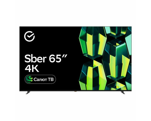 Телевизор Sber SDX 65U4139 черный Телевизор Sber SDX 65U4139 черный