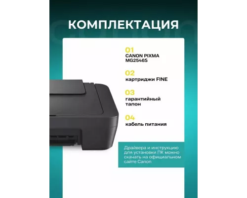 МФУ струйное Canon PIXMA MG2546S 0727C081