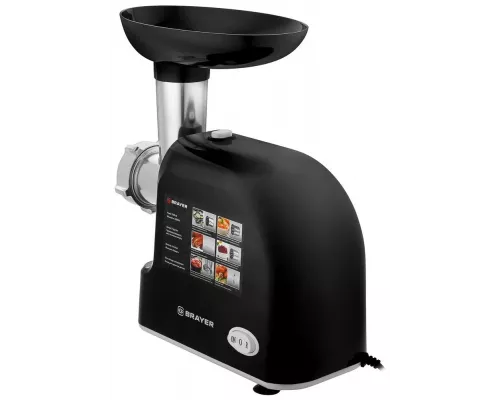 Мясорубка BRAYER BR1603BK черный