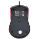 Мышь OKLICK 225M черный/красный