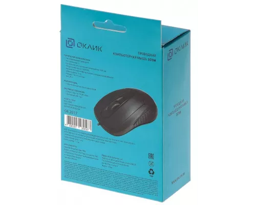 Мышь OKLICK 305M черный