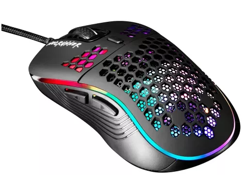 Мышь OKLICK 713G NETRUNNER черный