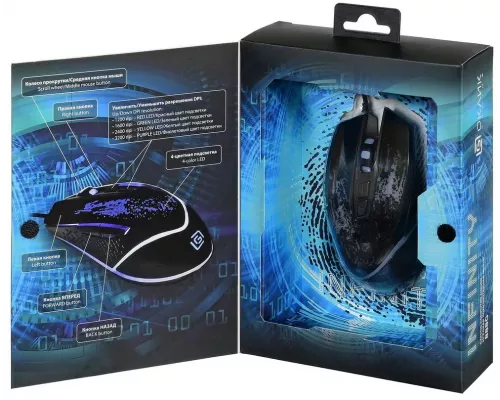 Мышь OKLICK 888G INFINITY черный