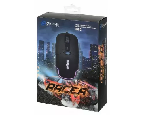 Мышь OKLICK 965G RACER черный