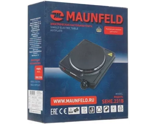 Настольная плита Maunfeld SEHE.231B черный