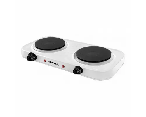 Настольная плита SUPRA HS-291 белая.
