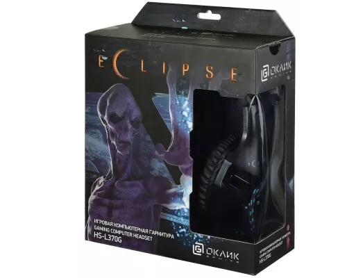 Наушники OKLICK HS-L370G ECLIPSE черный
