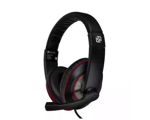 Наушники OKLICK HS-L390G DRAGON черный/красный