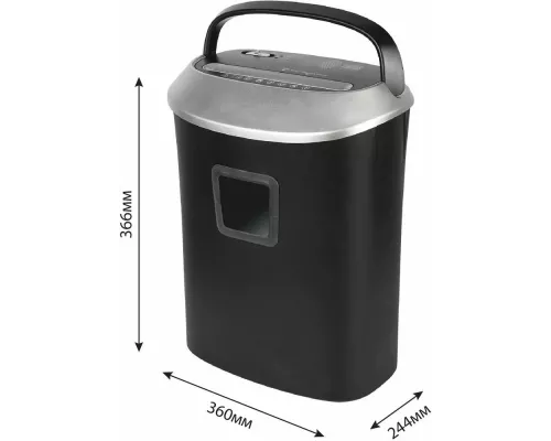 Шредер Cactus CS-SH-P6 черный