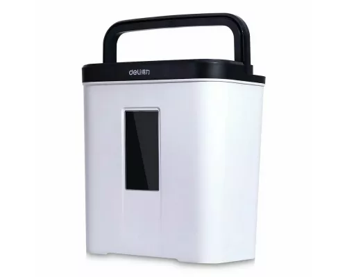 Шредер Deli E9939 белый