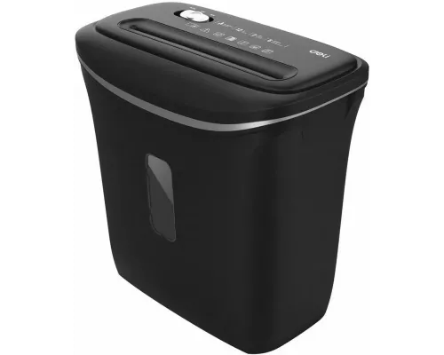 Шредер Deli E9945 черный