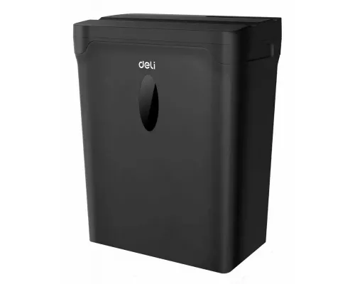 Шредер Deli ET014 черный