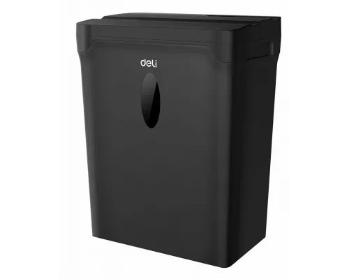 Шредер Deli ET015 черный