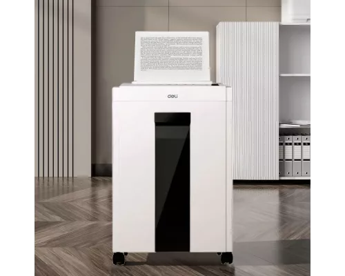 Шредер Deli ET053 белый