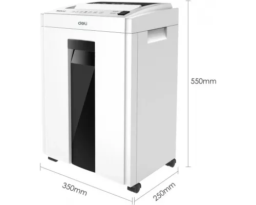 Шредер Deli ET053 белый