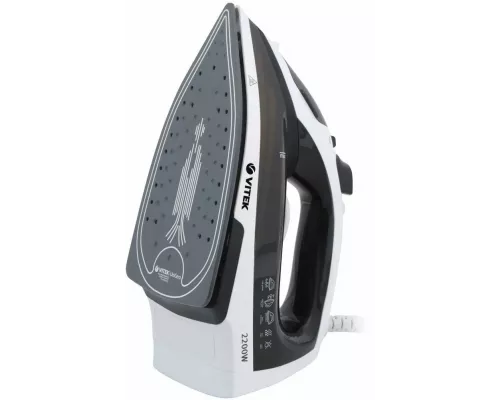 Утюг Vitek Metropolis VT-8338 черный/белый