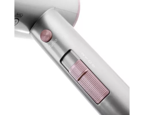 Фен BRAYER BR3022 серый/розовый