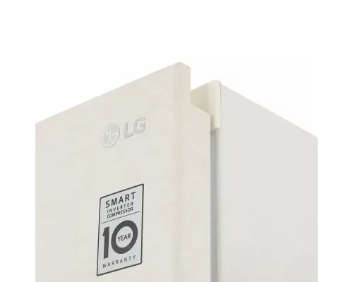 Холодильник LG GC-B459MEWM бежевый