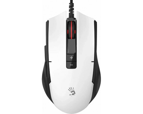 Мышь A4Tech Bloody ES8 белый (ES8 PANDA WHITE)