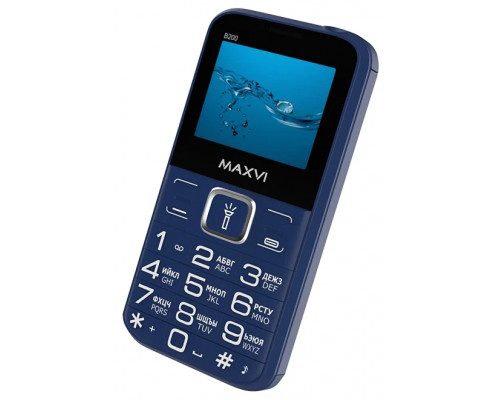 Мобильный телефон Maxvi B200 blue Мобильный телефон Maxvi B200 blue