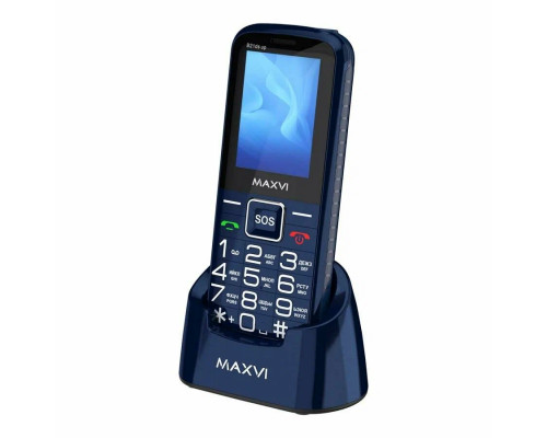 Мобильный телефон Maxvi B21ds up Blue