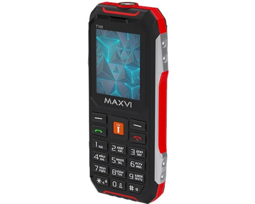 Мобильный телефон Maxvi T100 red Мобильный телефон Maxvi T100 red